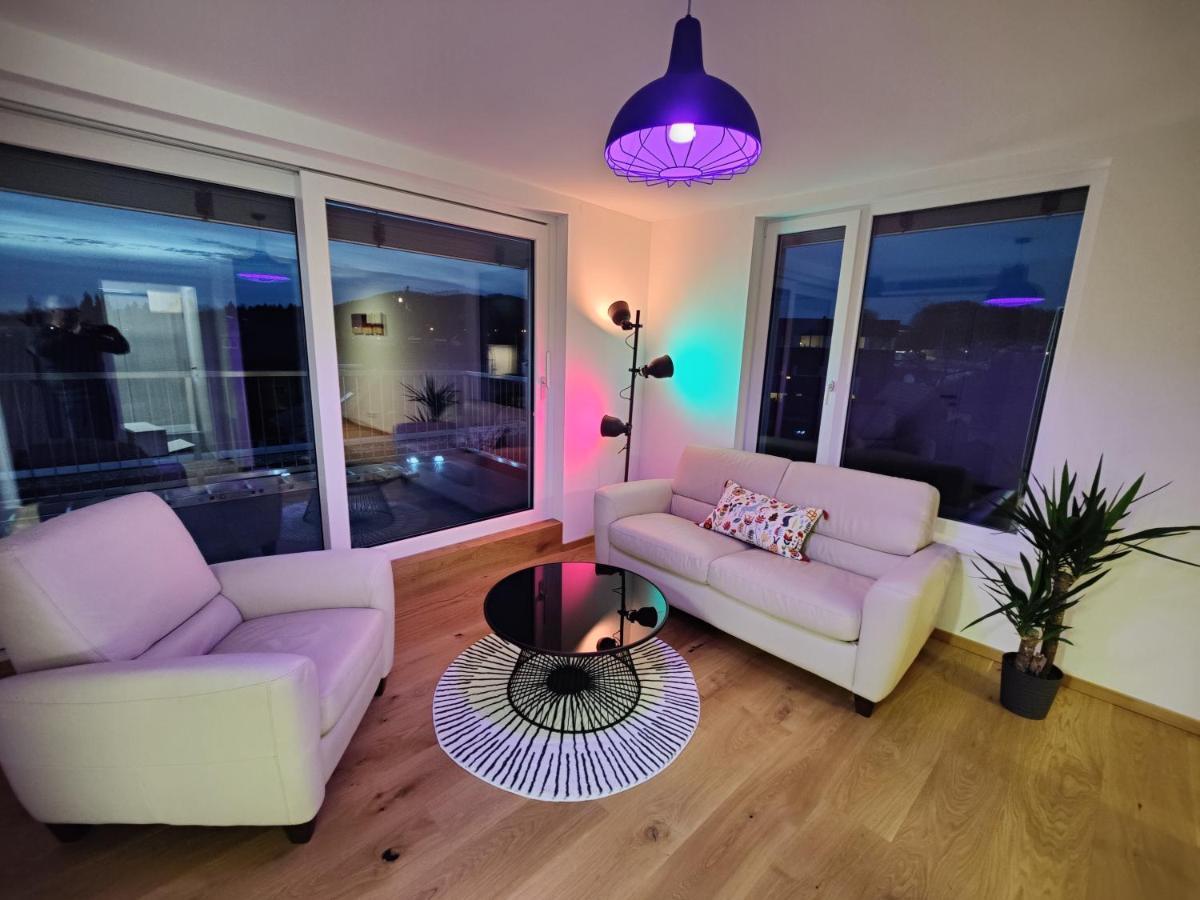 Penthouse Flat Carolina In Salzburg Stadt Salzburgo Exterior foto
